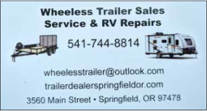 Wheeless Trailer Sales, Service & RV Repairs